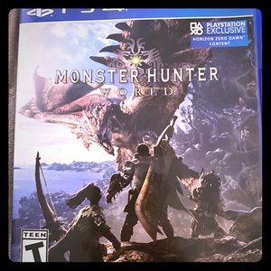 Ps4 game Monster Hunter World